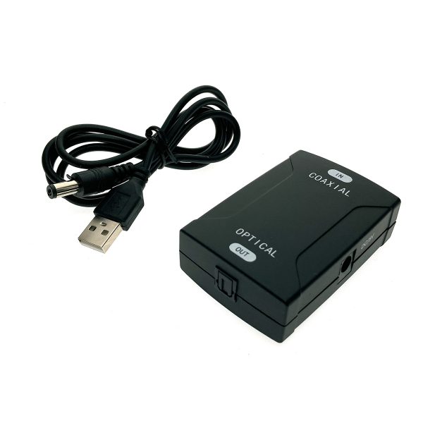 Конвертер EDH-R/T-USB, RCA (Coaxial) to Toslink /Optical/, Espada