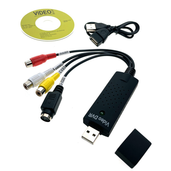 Плата видеозахвата Usb 2.0 to RCA/S-video EUsbRca3 Espada чипсет MS2100E для оцифровки видеокассет