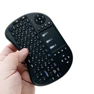 Мини клавиатура беспроводная Espada i8wh Smart TV с тачпадом, АААх2, без подсветки