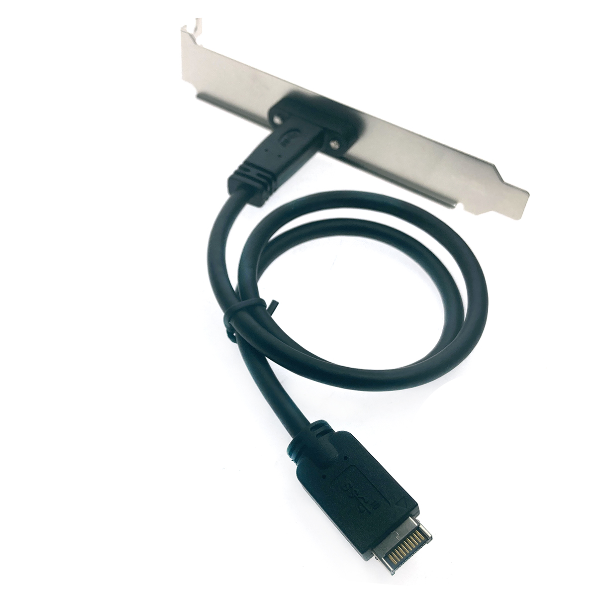 Планка в корпус USB type C 3.2 Gen 2 - 2 порта, EbrtyC2e Espada, 10Gbps, разъем на материнской плате type E