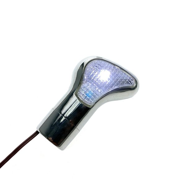 Ручка на кпп автомобиля со светодиодной подсветкой Neonshift BL-902 white универсальная декоративная