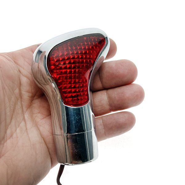 Ручка на кпп автомобиля со светодиодной подсветкой Neonshift BL-902 red универсальная декоративная