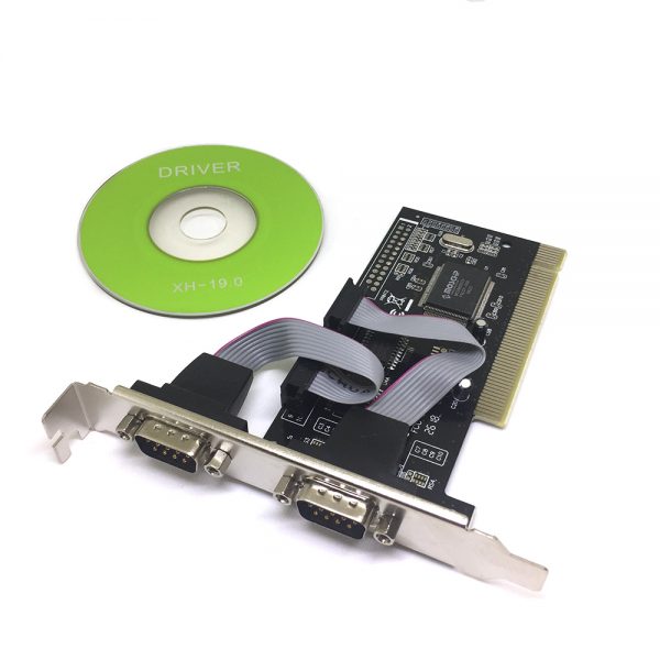 Контроллер PCI to 2 RS232 порт /2 COM/SERIAL port/, чип MCS9835, FG-PIO9835-2S-01-BU01, Espada, oem