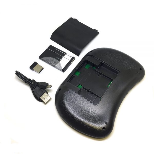Мини клавиатура беспроводная Espada i8a Backlit Smart TV с подсветкой и тачпадом, USB, аккумулятор