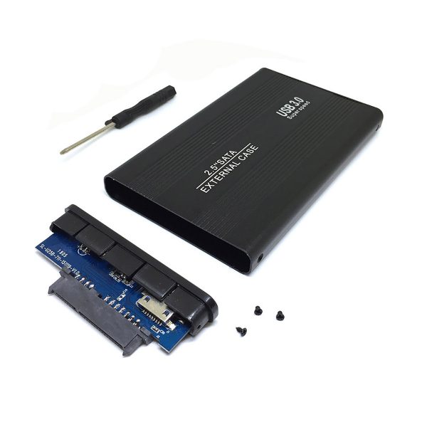 Внешний корпус для 2,5" HDD/SSD USB3.0 type A на SATA3 6G чип VL711-04, модель HU307B Espada