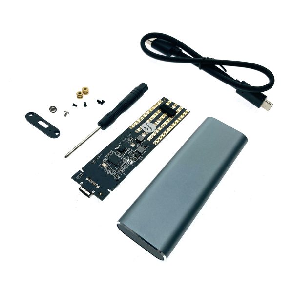 Внешний корпуc для M.2 NGFF SSD USB 3.2 Gen 2x1 - M.2 key B, B+M до 10 Гбит/c чип JMS580, модель e9023U31 ver2 Espada