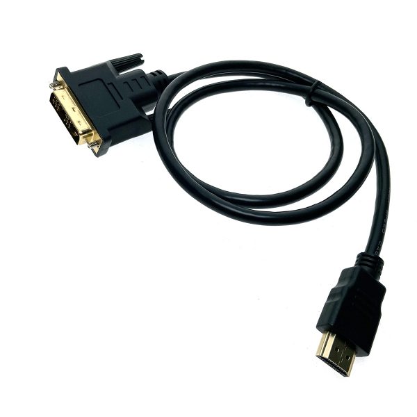Видеоадаптер HDMI M to DVI-D M 0.8м Ehdv08 Espada