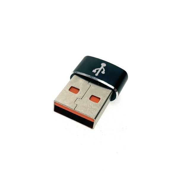 Переходник USB 2.0 type А male на type C female, Eu3aca Espada