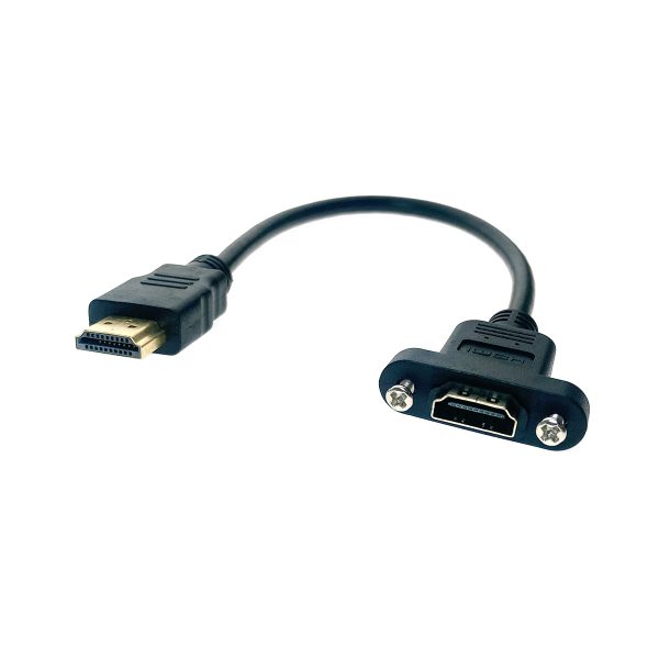 Кабель удлинитель HDMI 19pin male на female 30см, Ehmf30 Espada