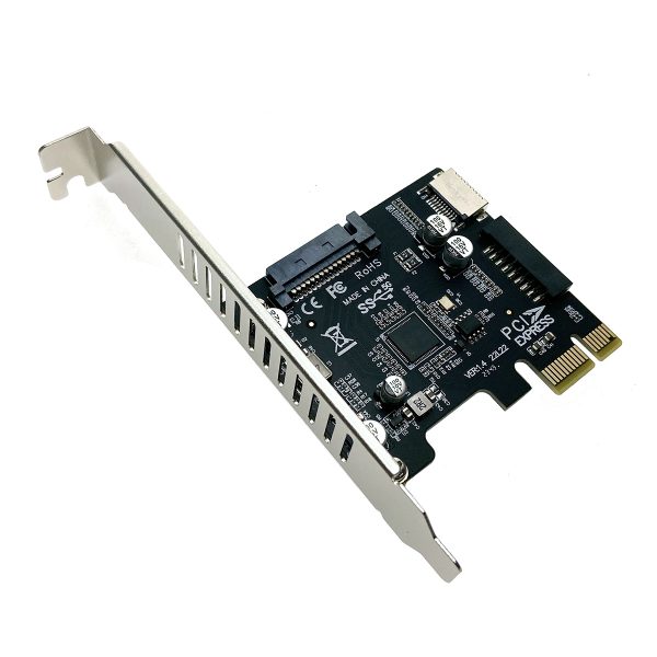 Контроллер PCI-E, USB3.0 Type-E+20pin, PCIeU3TE, Espada