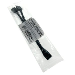 Разветвитель переходник с материнской платы USB 2.0 IDC 9 Pin female на 2*9 Pin male, 15см модель: Ei9to215 Espada