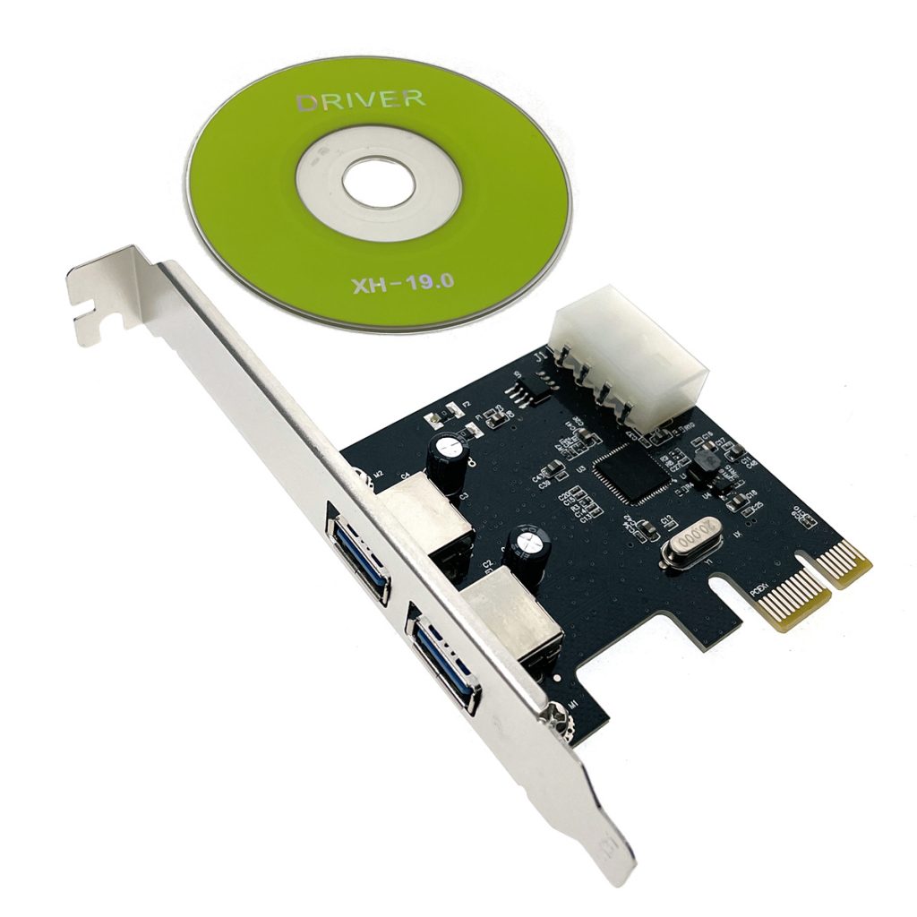 Контроллер PCI-E, USB3.0 2 port,chip ASM1042 (EU30A2), Espada