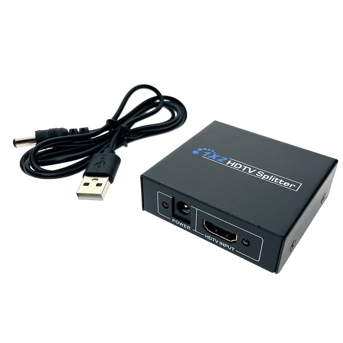 HDMI сплиттер 1 вход HDMI - 2 выхода, Espada EDH22USB 4K@30hz с усилителем HDMI разветвитель 1х2 с усилителем до 25м v1.4 поддержка 3D Espada EDH22
