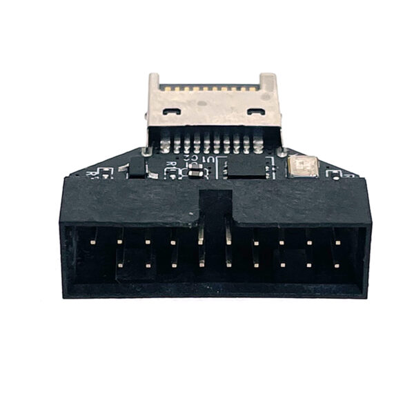 Переходник с материнской платы USB type E male на 19pin male, E20mm, Espada