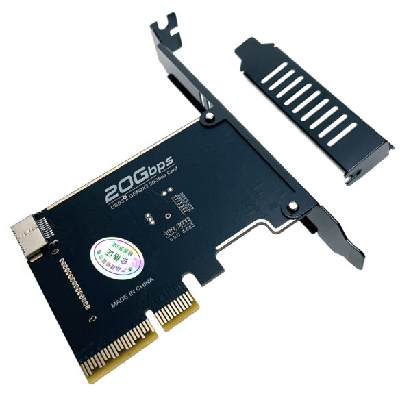Контроллер PCI-E, USB 3.2 Gen2x2 20Gbps type-E, модель PCIeU322E ver2, Espada